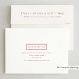 "Folly" - Holiday Cards in Peppermint by Megan Davis - FREE Recipient Addressing