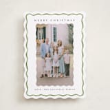 "Holiday Fringe" - Holiday Cards in Fern by Chris Griffith - Front