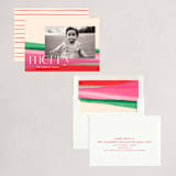 "Bright Dips" - Holiday Cards in Candy Cane by Julie Murray - Assembled