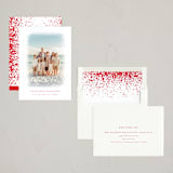 "Frosting" - Holiday Cards in Holly  Berry by AK Graphics - Assembled
