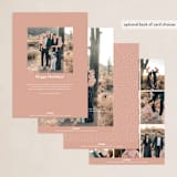 "Simple Type Overlay" - Holiday Cards in Snow by Grace Kreinbrink - Back of Card Options