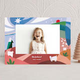 "While Shepherds Watched Their Flocks" - Holiday Cards in Snow by Morgan Ramberg - Front