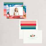 "While Shepherds Watched Their Flocks" - Holiday Cards in Snow by Morgan Ramberg - Assembled
