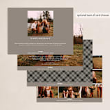 "script and sans serif" - Holiday Cards in Frost by Karidy Walker - Back of Card Options