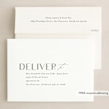 "script and sans serif" - Holiday Cards in Frost by Karidy Walker - FREE Recipient Addressing