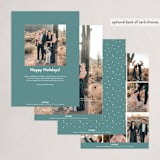 "Bless this Mess" - Holiday Cards in Snow by Lauren Chism - Back of Card Options