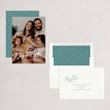 "Bless this Mess" - Holiday Cards in Snow by Lauren Chism - Assembled