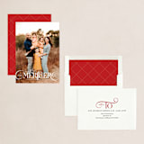 "little merrier" - Holiday Cards in Snow by Jill Means - Assembled