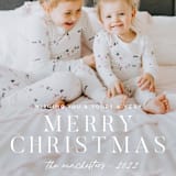 "Center" - Holiday Cards in Snow by Genna Blackburn - Detail