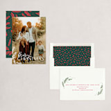"Simply accented" - Holiday Cards in Winter by Creo Study - Assembled