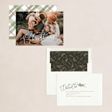 "Christmas script" - Holiday Cards in Frost by Erin German - Assembled