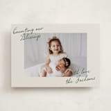 "Luant" - Holiday Cards in Pine Needle by Deynaaz Daraei - Front