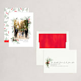 "Nature & Blessings" - Holiday Cards in Crimson by Susan Moyal - Assembled