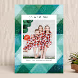 "dynamic stripe" - Holiday Cards in Jewel by Angel Walker - Front
