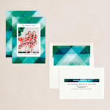 "dynamic stripe" - Holiday Cards in Jewel by Angel Walker - Assembled