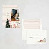 "Grand Ballroom" - Holiday Cards in Winter Rose by Julie Murray - Assembled