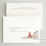 "Grand Ballroom" - Holiday Cards in Winter Rose by Julie Murray - FREE Recipient Addressing