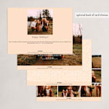"Branching Out" - Holiday Cards in Vanilla by Olivia Raufman - Back of Card Options