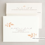 "Branching Out" - Holiday Cards in Vanilla by Olivia Raufman - FREE Recipient Addressing
