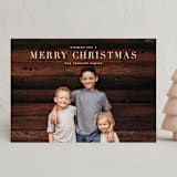 "MerryChristmas" - Holiday Cards in Celery by Dazzle Bean - Front