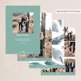 "Simplest" - Holiday Cards in Coffee by Phrosné Barwood - Back of Card Options