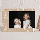 "Trees & Berries" - Holiday Cards in Kraft by Katy Shen - Front