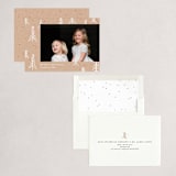 "Trees & Berries" - Holiday Cards in Kraft by Katy Shen - Assembled