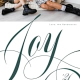 "Elegant" - Holiday Cards in Spruce by Tatjana Koraksic - Detail