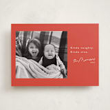 "Kinda" - Holiday Cards in Berry by Hudson meet Rose - Front