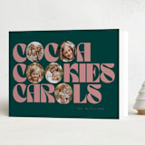 "cocoa" - Holiday Cards in Retro by Lori Wemple - Folded Card