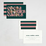 "cocoa" - Holiday Cards in Retro by Lori Wemple - Assembled