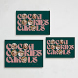 "cocoa" - Holiday Cards in Retro by Lori Wemple - Formats Available