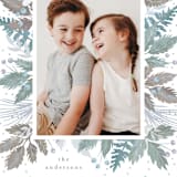 "Joyful Forest" - Holiday Cards in Frost by Jennifer Holbrook - Detail