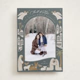 "Neutral Nativity" - Holiday Cards in Spruce by Joanna Griffin - Front