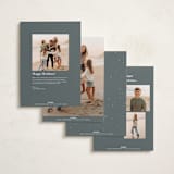 "Neutral Nativity" - Holiday Cards in Spruce by Joanna Griffin - Back of Card Options