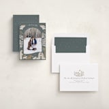 "Neutral Nativity" - Holiday Cards in Spruce by Joanna Griffin - Assembled