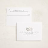 "Neutral Nativity" - Holiday Cards in Spruce by Joanna Griffin - FREE Recipient Addressing