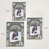 "Neutral Nativity" - Holiday Cards in Spruce by Joanna Griffin - Formats Available