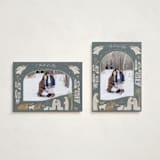 "Neutral Nativity" - Holiday Cards in Spruce by Joanna Griffin - Photo Orientation Options