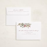 "Goodness ~ Light" - Holiday Cards in Eggnog by Wildfield Paper Co - FREE Recipient Addressing
