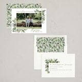 "Hopeful World" - Holiday Cards in Evergreen by Beth Schneider - Assembled