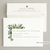 "Hopeful World" - Holiday Cards in Evergreen by Beth Schneider - FREE Recipient Addressing