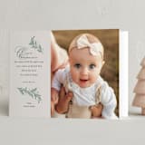 "Hymnal" - Holiday Cards in Juniper by Paper Raven Co. - Folded Card