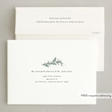 "Hymnal" - Holiday Cards in Juniper by Paper Raven Co. - FREE Recipient Addressing
