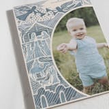 "Divine Night" - Holiday Cards in Periwinkle by Ghia Designs - Detail