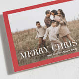 "Broad Edge" - Holiday Cards in Poinsettia by Amy Kross - Detail