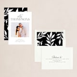 "Merry With Class" - Holiday Cards in Coal by Ashlee Townsend - Assembled