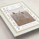 "Woven Pine" - Holiday Cards in Pine by Bayberry Kate - Detail