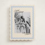 "Jovie" - Holiday Cards in Frost by Pati Cascino - Front