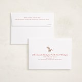 "Calligraphic" - Holiday Cards in Snowy by Ellis - FREE Recipient Addressing